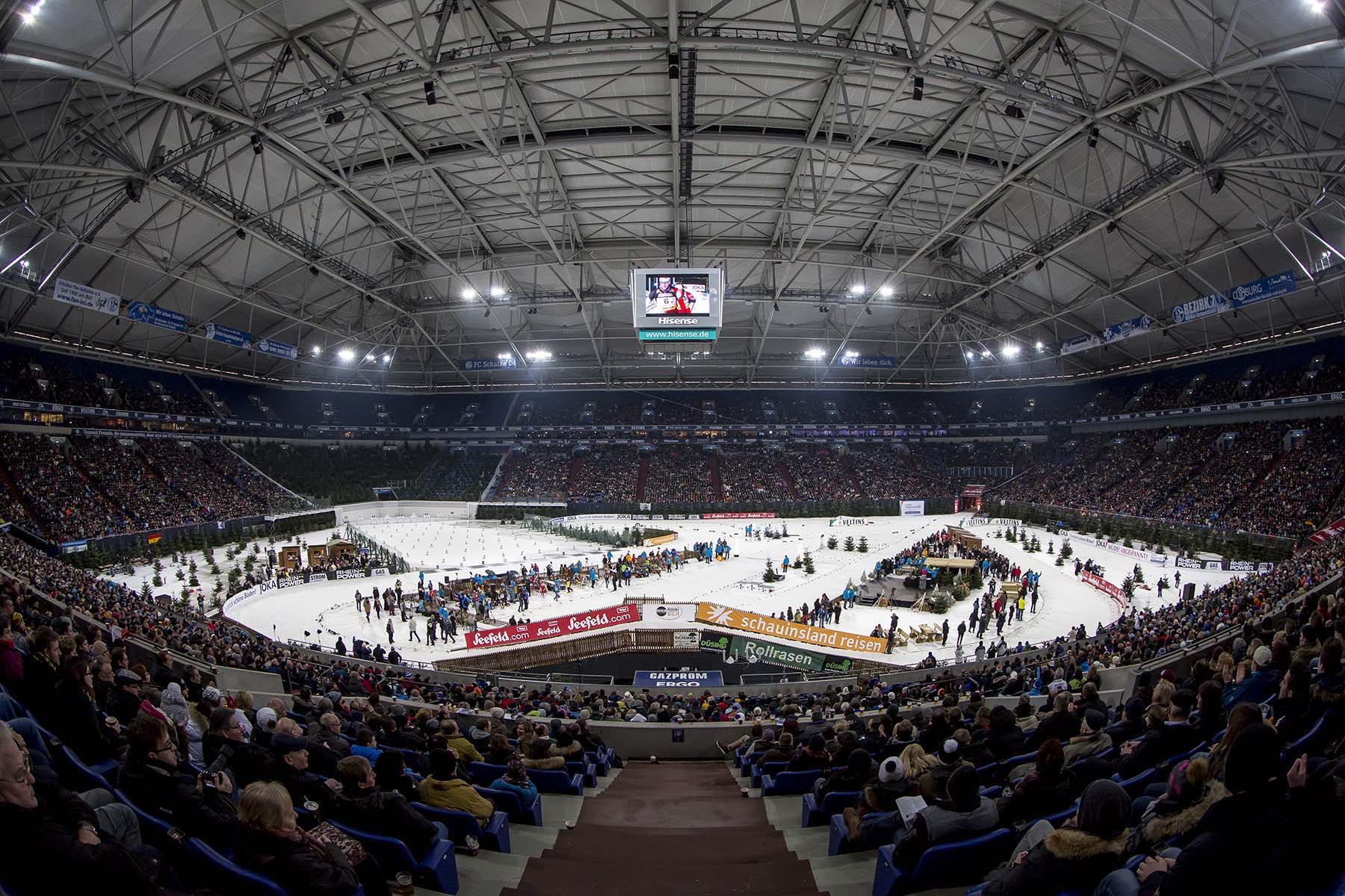 VELTINS-Arena, Biathlon WTC, 27.12.2014