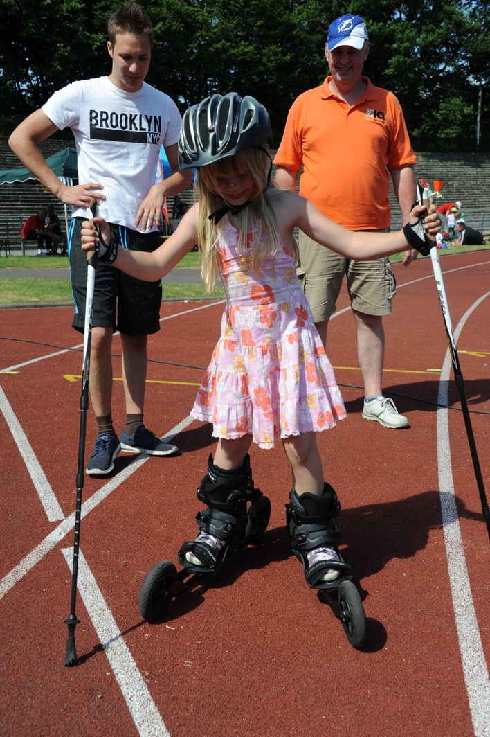 Erstmals bei der Tour boten wir auch Nordic Skating-Kurse in Kooperation mit den Ausbildern des Skiverbandes Rheinland an