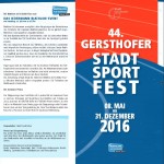 Flyer zum Stadtsportfest