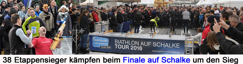 Biathlon Finale auf Schalke 2016